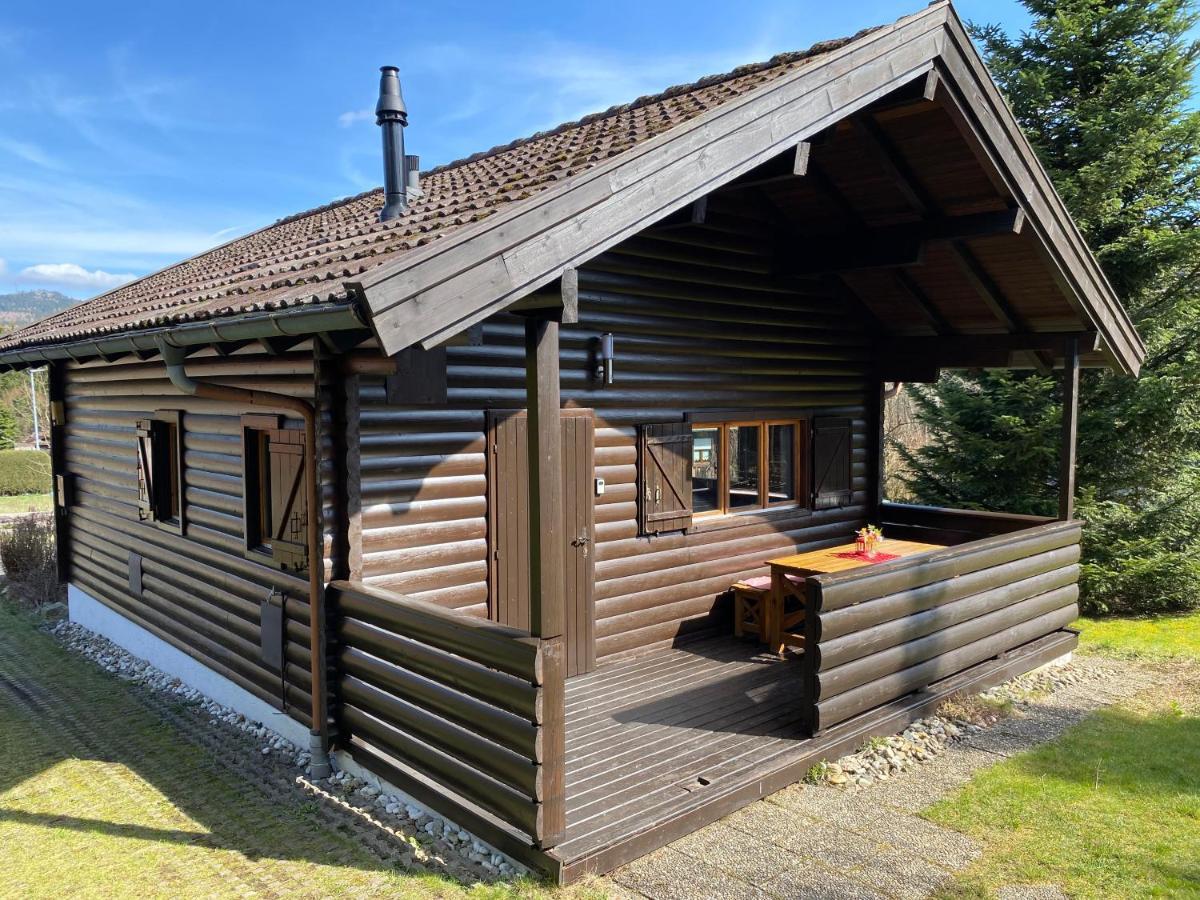 Ferienhaus-Blockhuette Im Fichtelgebirge - Nagler See 2 Km Nagel 外观 照片