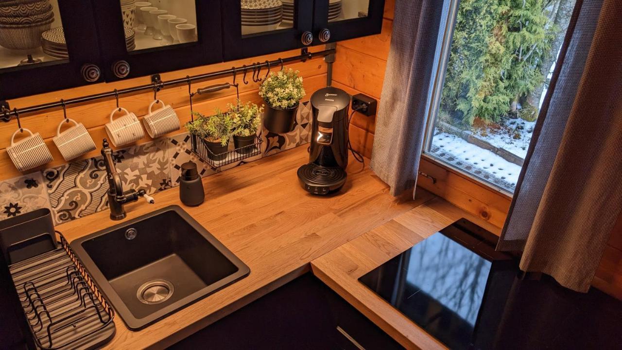 Ferienhaus-Blockhuette Im Fichtelgebirge - Nagler See 2 Km Nagel 外观 照片