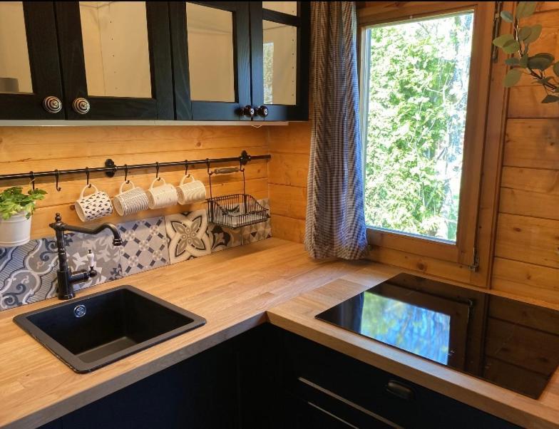 Ferienhaus-Blockhuette Im Fichtelgebirge - Nagler See 2 Km Nagel 外观 照片
