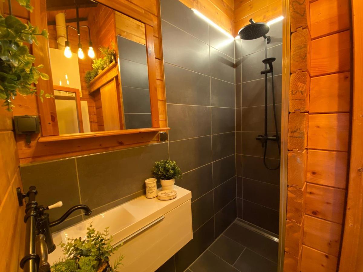Ferienhaus-Blockhuette Im Fichtelgebirge - Nagler See 2 Km Nagel 外观 照片