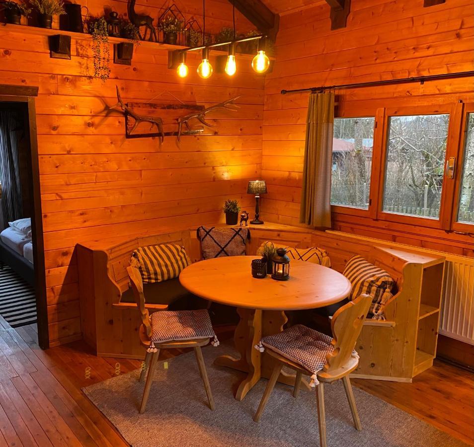 Ferienhaus-Blockhuette Im Fichtelgebirge - Nagler See 2 Km Nagel 外观 照片